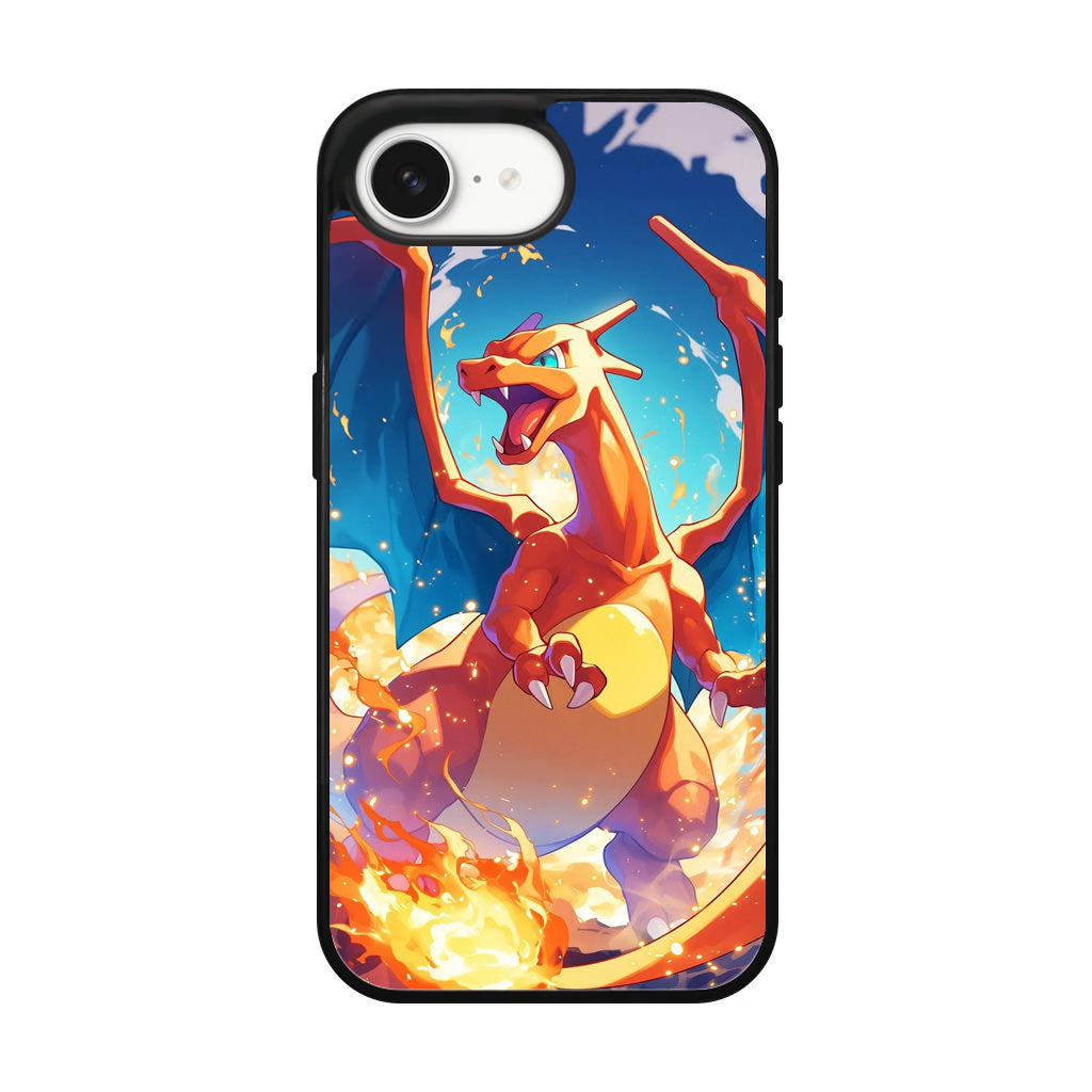 Charizard Crimson Storm iPhone 16e Case