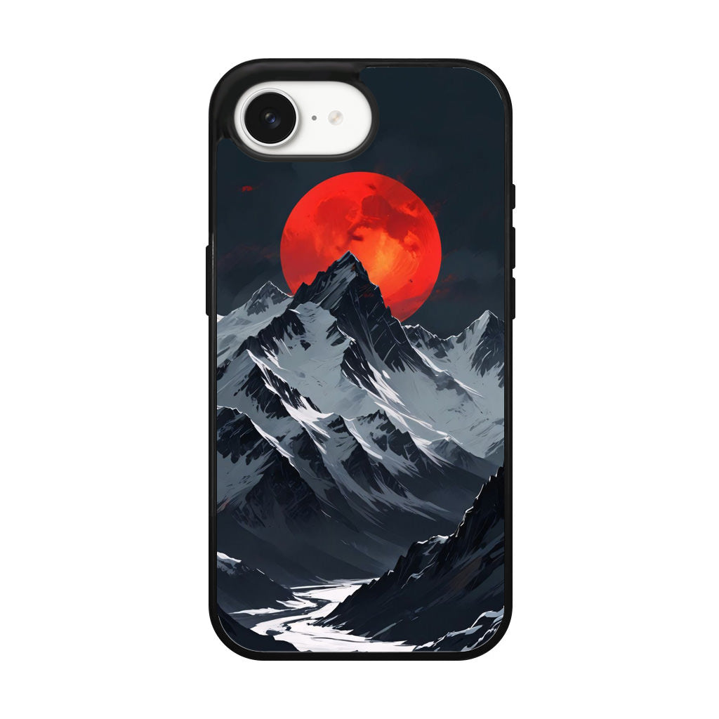 Crimson Eclipse The Mountain iPhone 17e Case