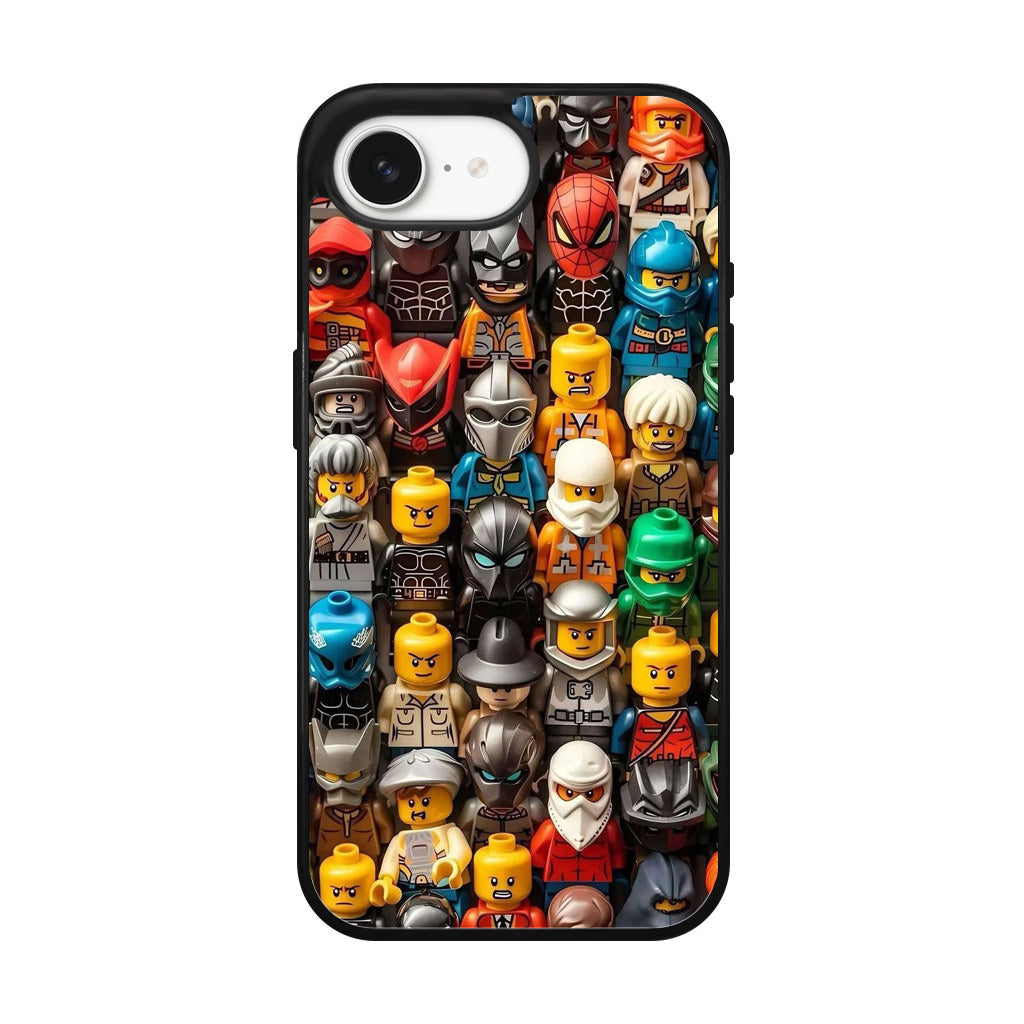 Mini Figures Heroes Assemble iPhone 17e Case