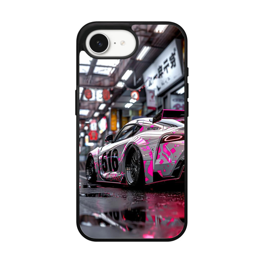 Neon Apex Drift Dreams iPhone 16e Case