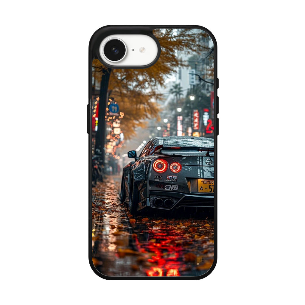 Neon Drift Autumn Streets iPhone 17e Case