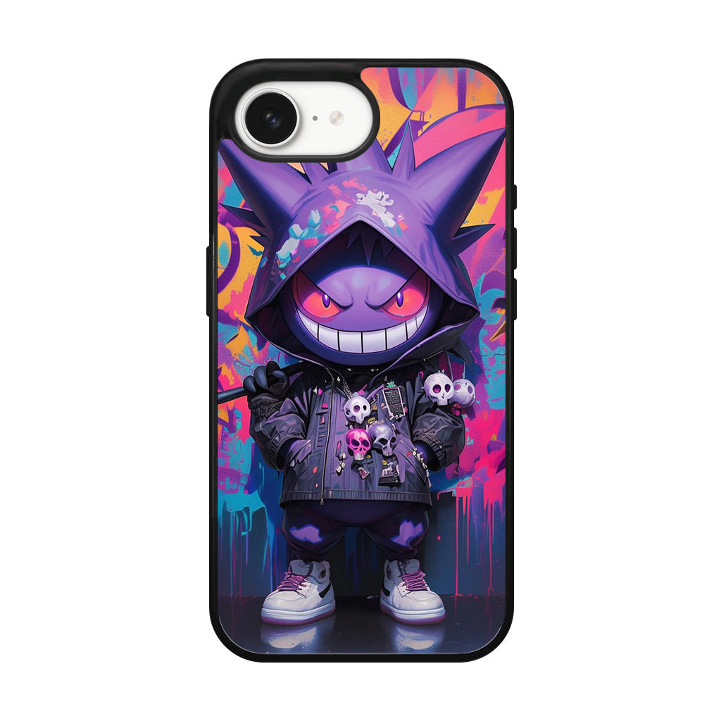 Shadow Drip Gengar Goes Street iPhone 17e Case