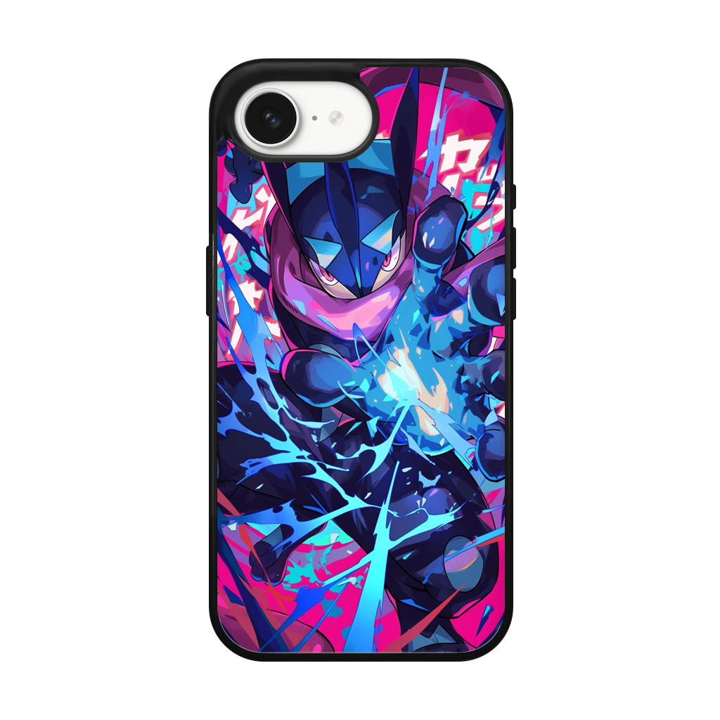 Shadow Surge Greninja Unleashed iPhone 17e Case