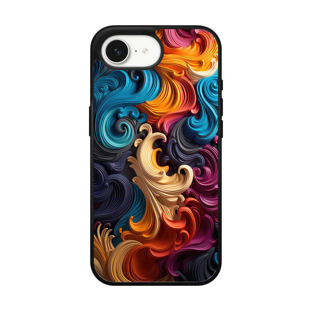 The Dance of Abstract Waves iPhone 17e Case