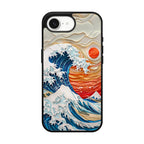 The Great Wave Off Paper Art iPhone 17e Case