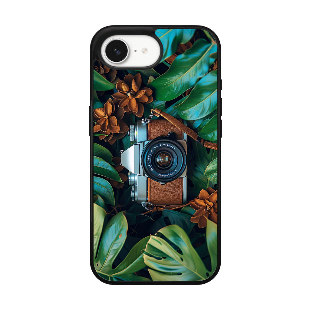 The Lens Between Leaves iPhone 17e Case