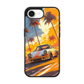 Turbo Dreams in Neon Palms iPhone 17e Case