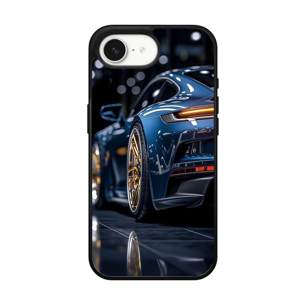 Velvet Thunder Elegance on Wheels iPhone 16e Case