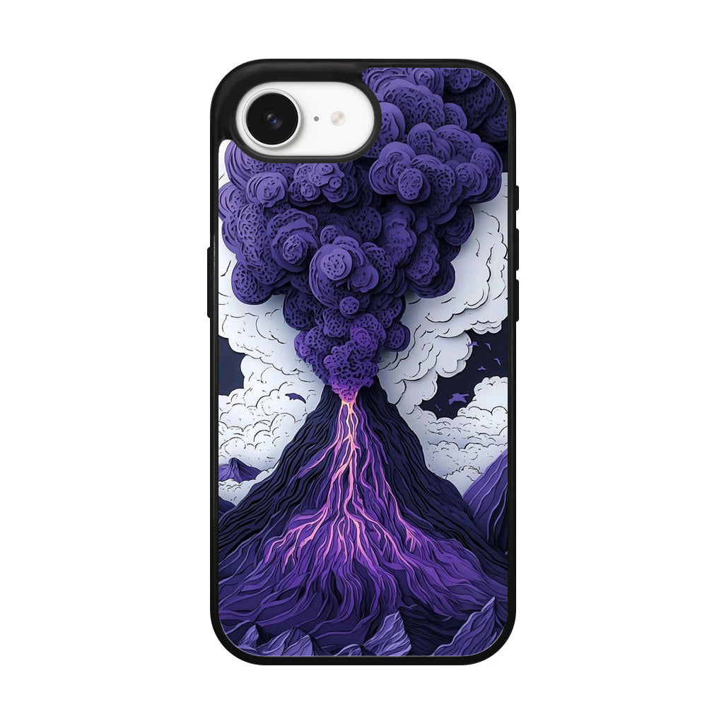 Violet Fury The Awakening Volcano iPhone 17e Case