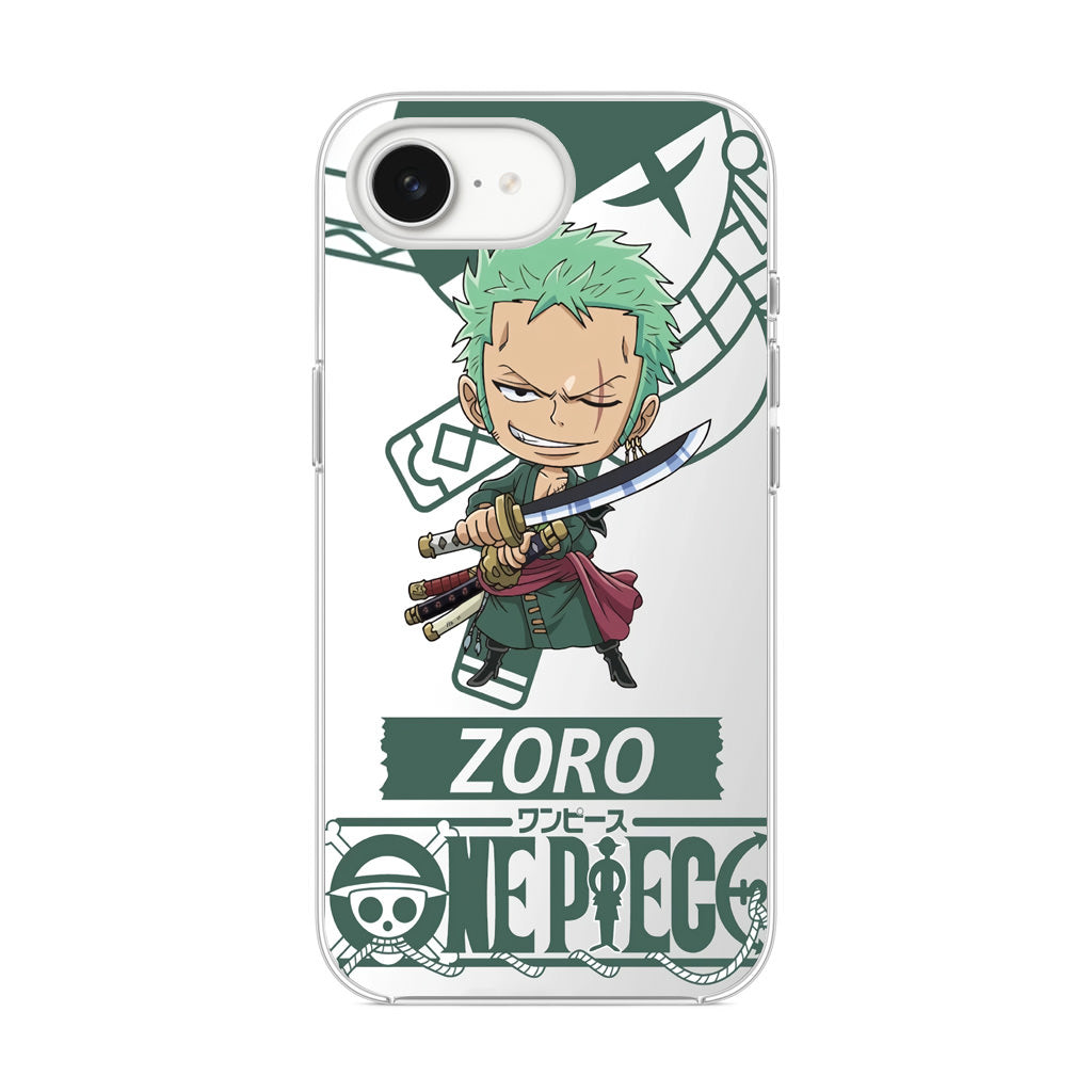 Chibi Zoro iPhone 17e Case