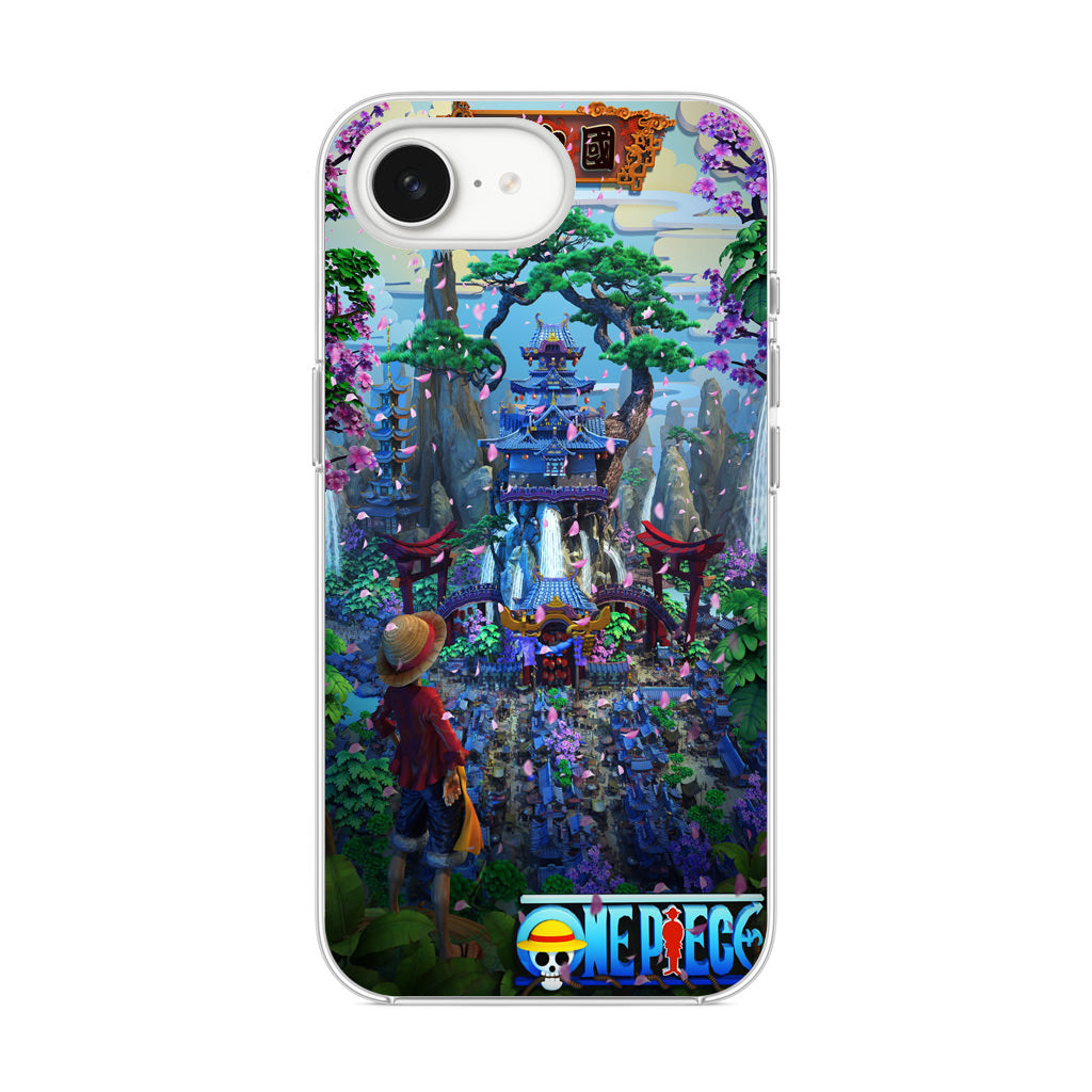Flower Capital of Wano One Piece iPhone 17e Case