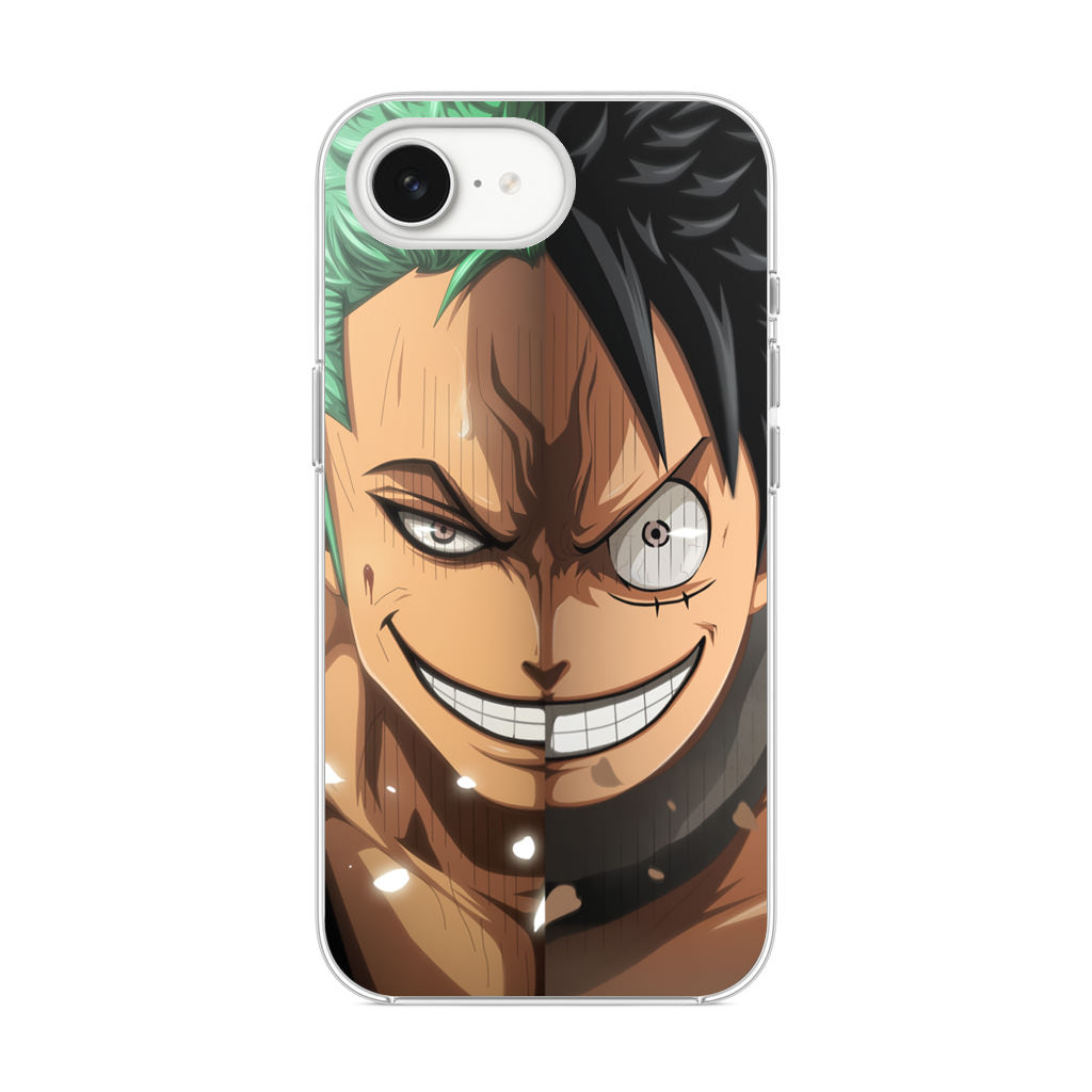 Luffy And Zoro Half Smile iPhone 17e Case