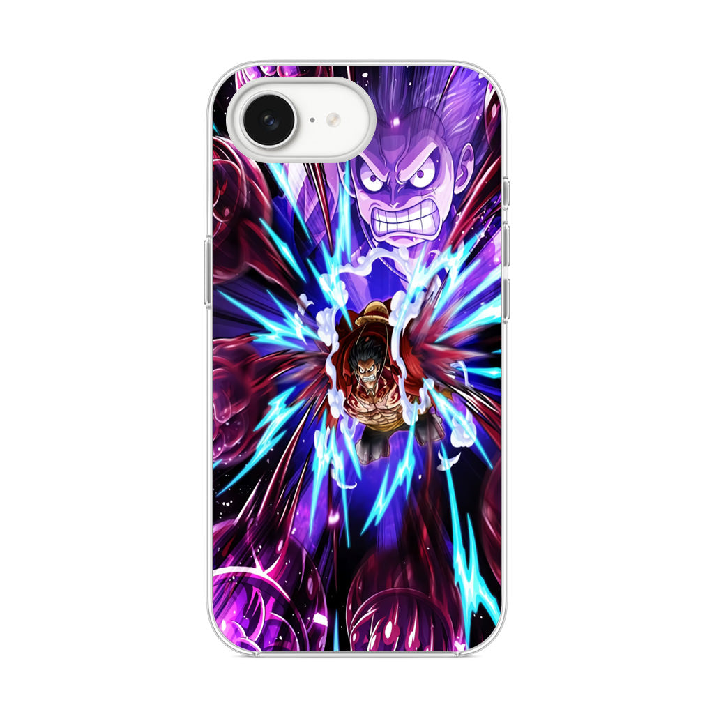 Luffy Bounce Man Gattling Gun iPhone 17e Case