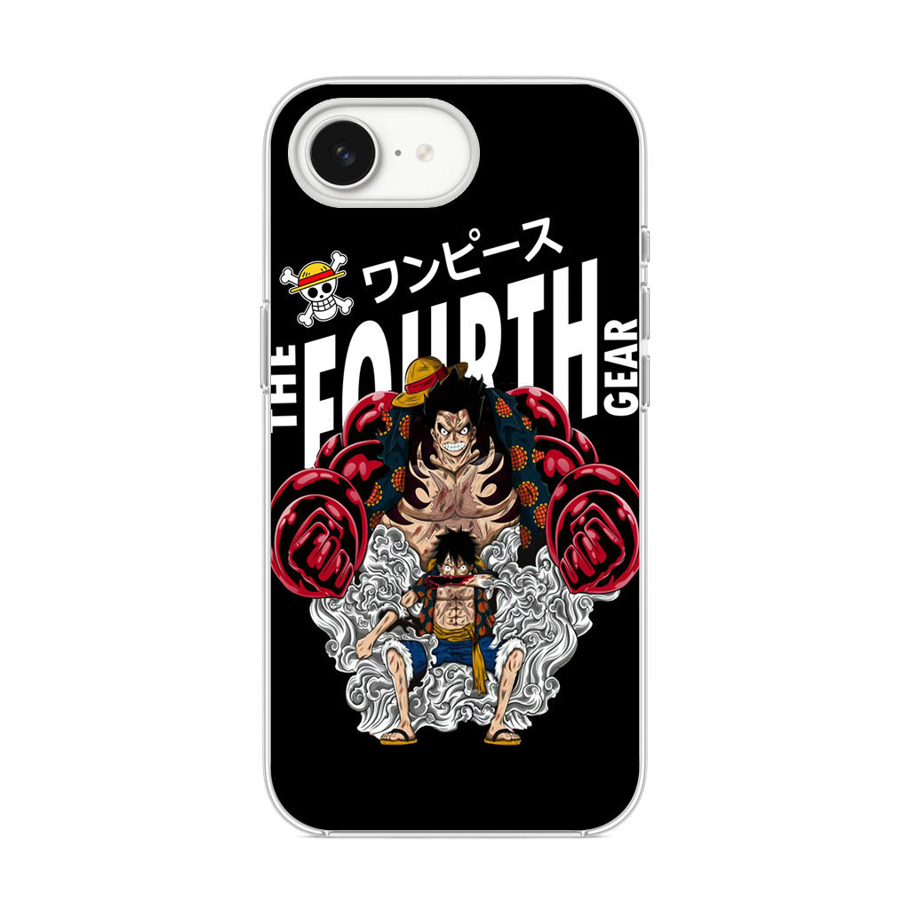 Luffy The Fourth Gear Black iPhone 17e Case