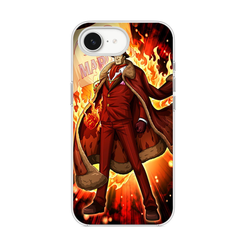 Marine Admiral Sakazuki iPhone 17e Case