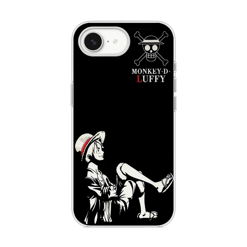 Monkey D Luffy Black And White iPhone 17e Case