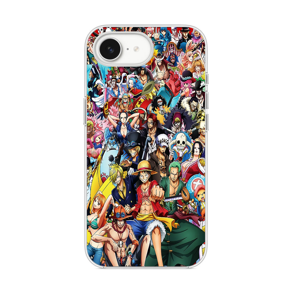 One Piece Characters In New World iPhone 17e Case