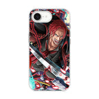 Red Hair Shanks iPhone 16e Case