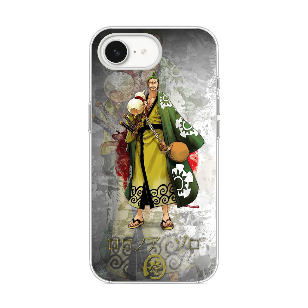 Roronoa Zoro Arc Wano iPhone 17e Case