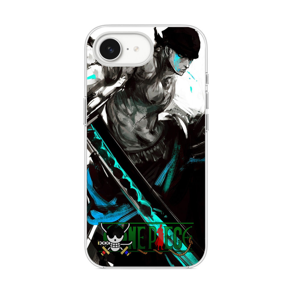 Roronoa Zoro One Piece iPhone 16e Case