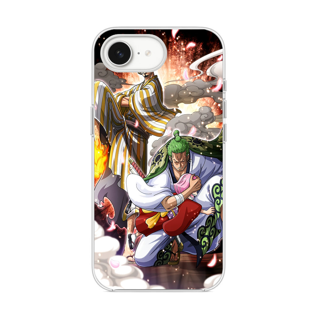 Sanji And Zoro Saving Otoko iPhone 17e Case