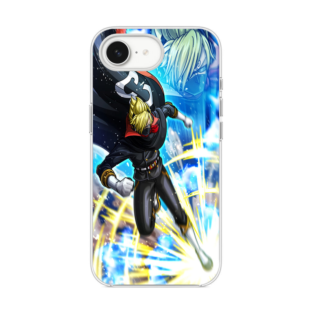 Sanji In Stealth Black Suit iPhone 17e Case