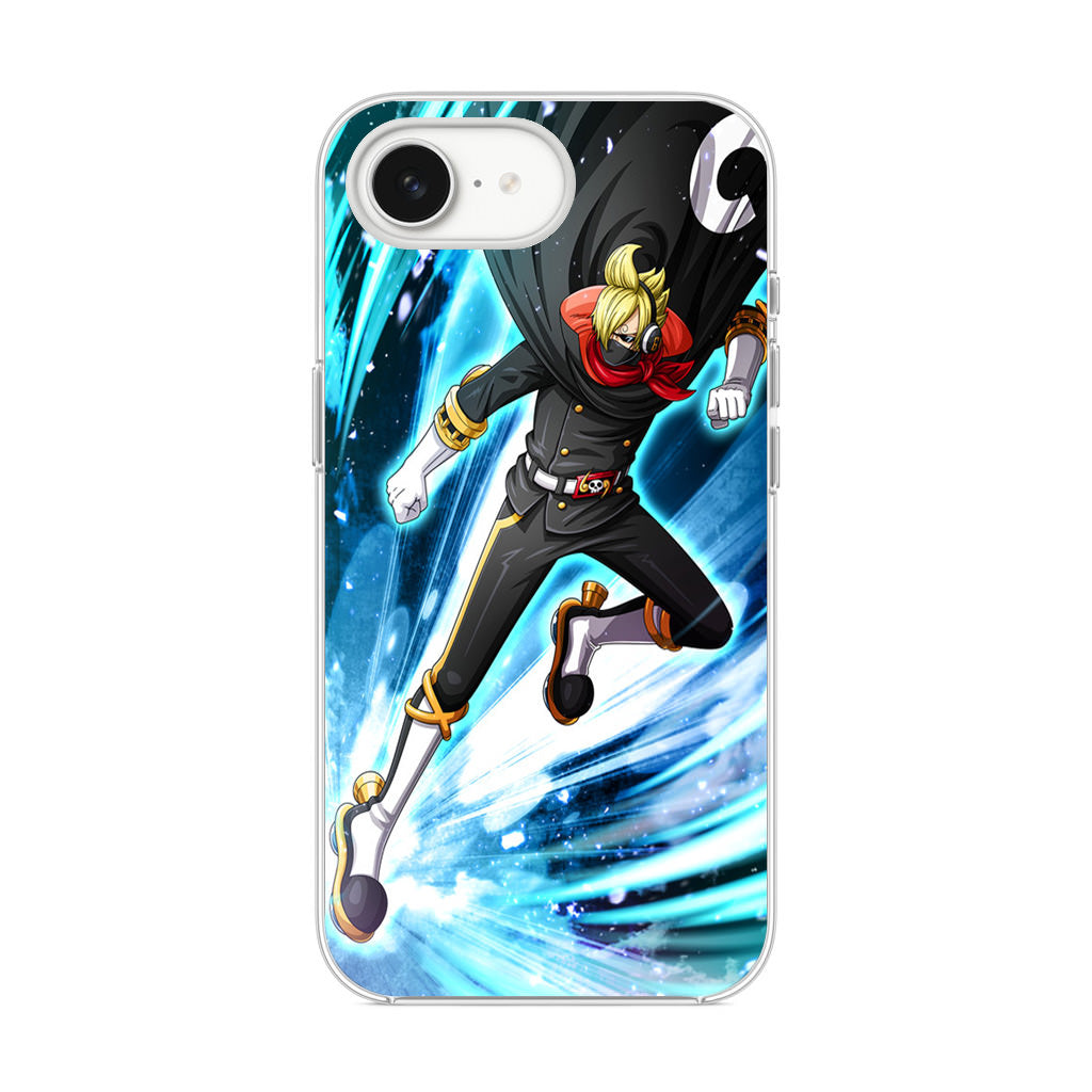 Stealth Black Vinsmoke Sanji iPhone 16e Case