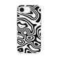 Abstract Black and White Background iPhone 16e Case