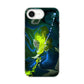 Abstract Green Blue Art iPhone 16e Case