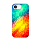 Abstract Multicolor Cubism Painting iPhone 16e Case