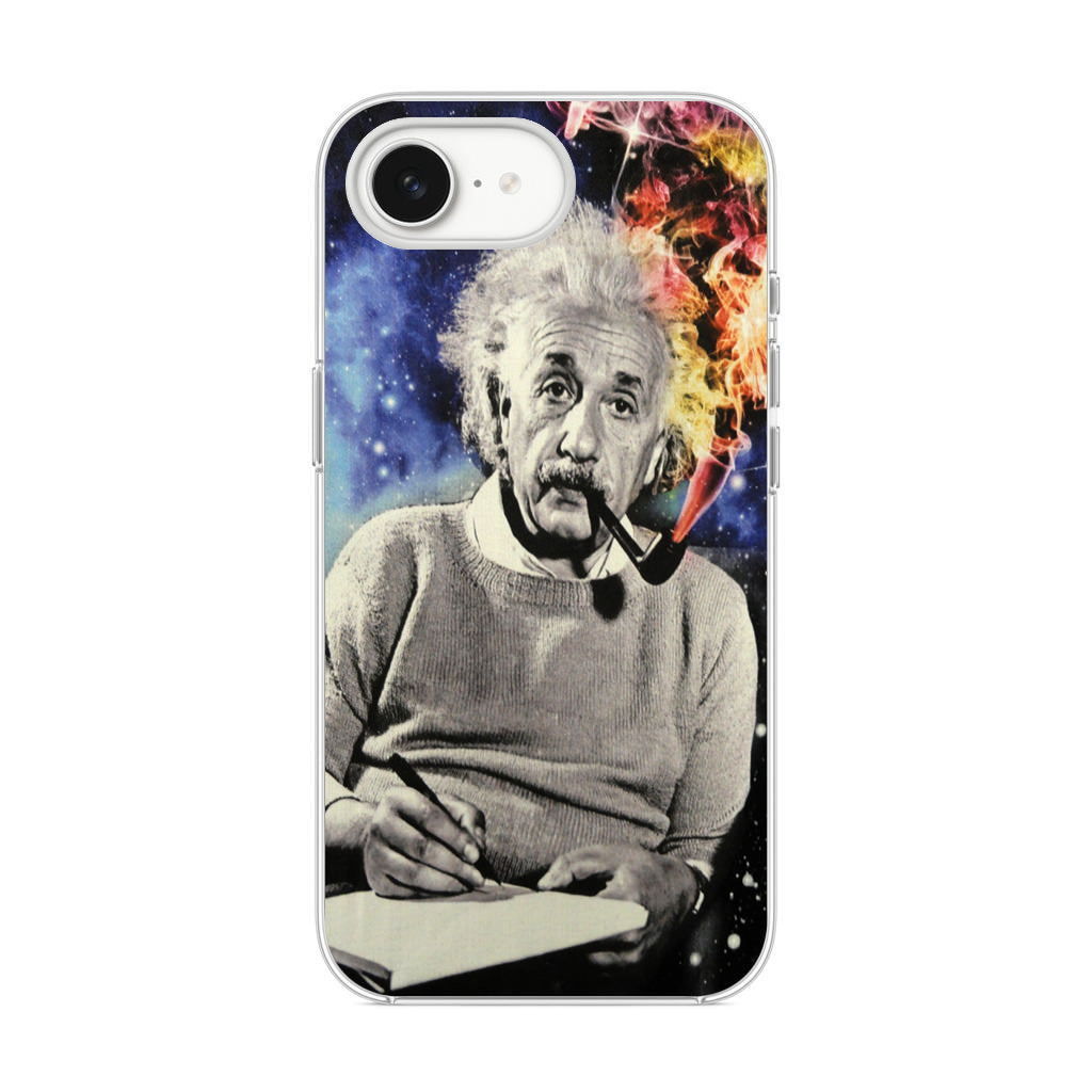 Albert Einstein Smoking iPhone 16e Case