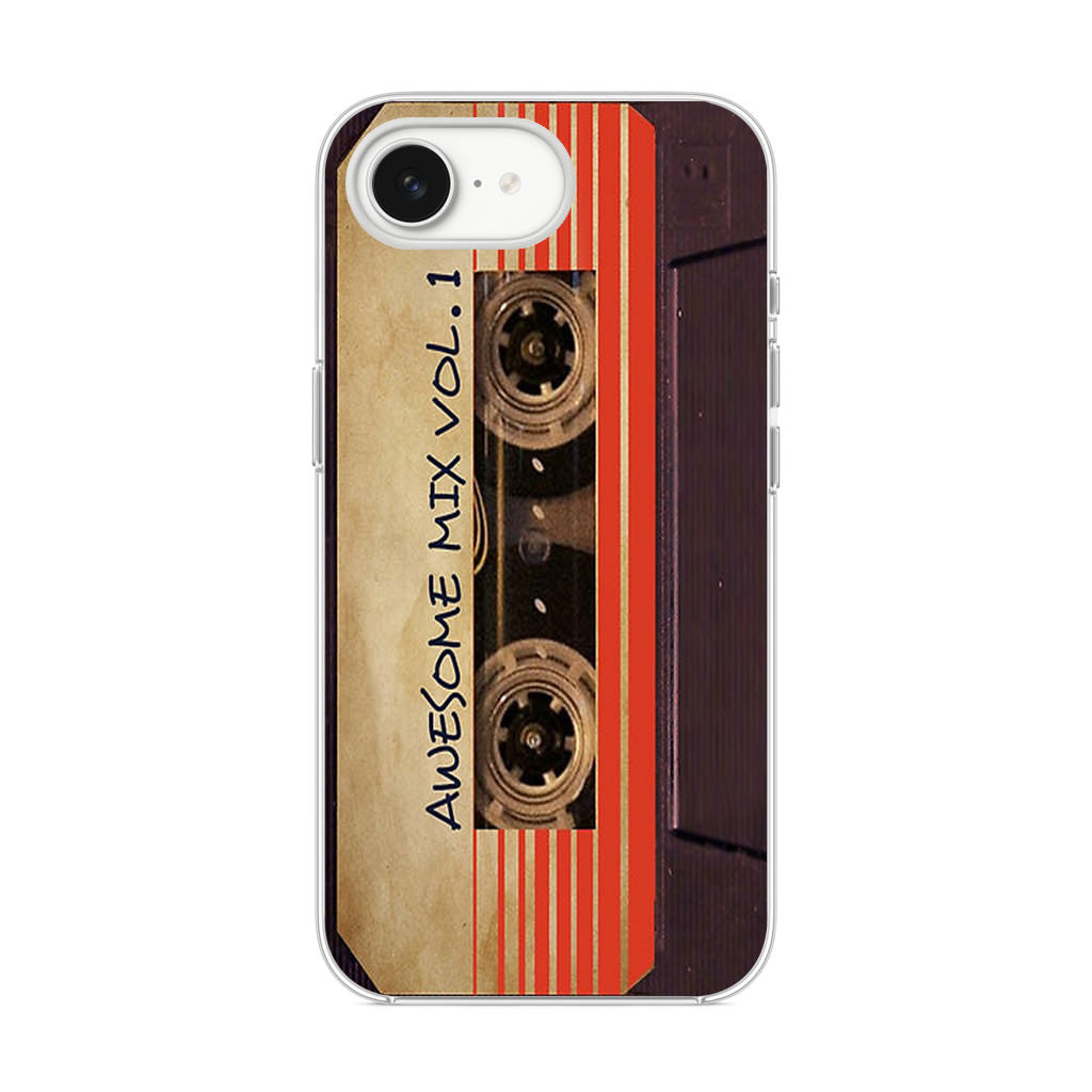 Awesome Mix Vol 1 Cassette iPhone 16e Case