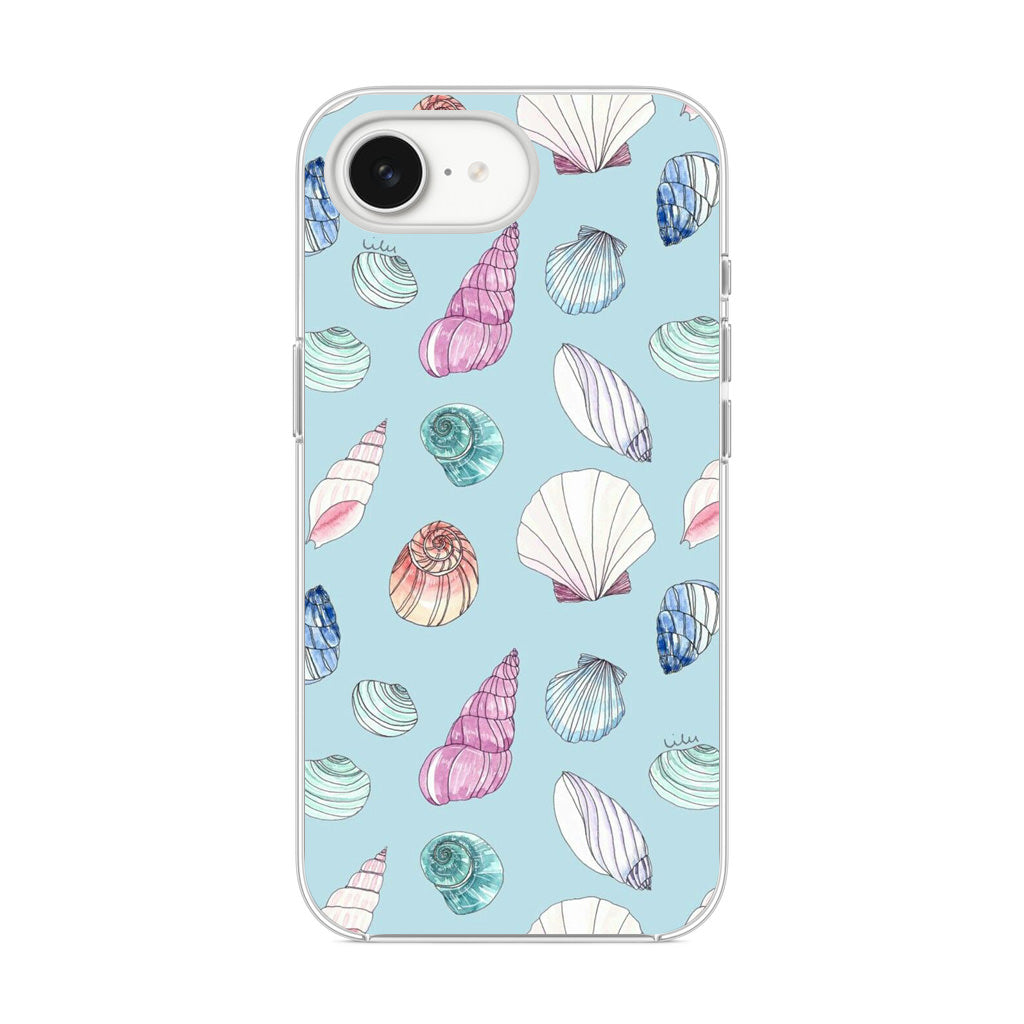 Beach Shells Pattern iPhone 16e Case