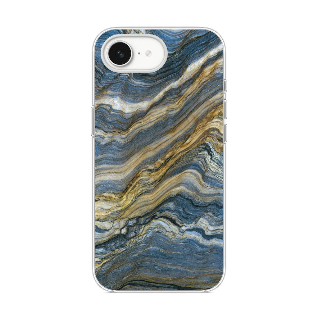 Blue Wave Marble iPhone 16e Case