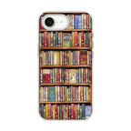 Bookshelf Library iPhone 16e Case