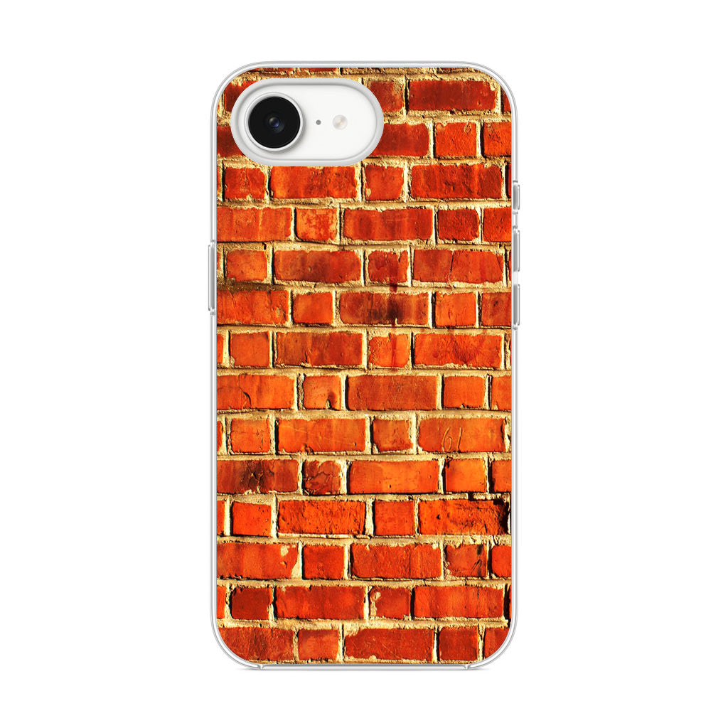 Brick Wall Pattern iPhone 16e Case
