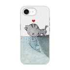 Cat Fish Kisses iPhone 16e Case
