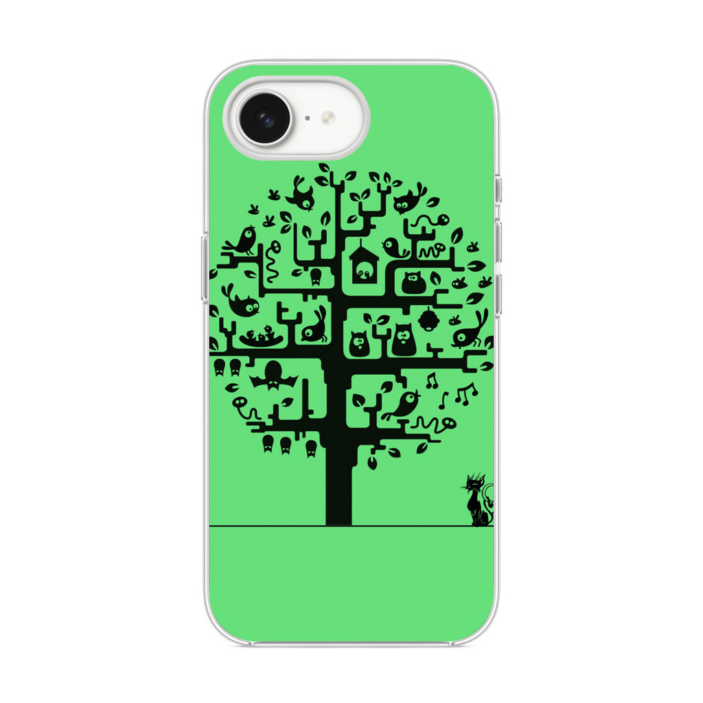 Cat Tree iPhone 16e Case