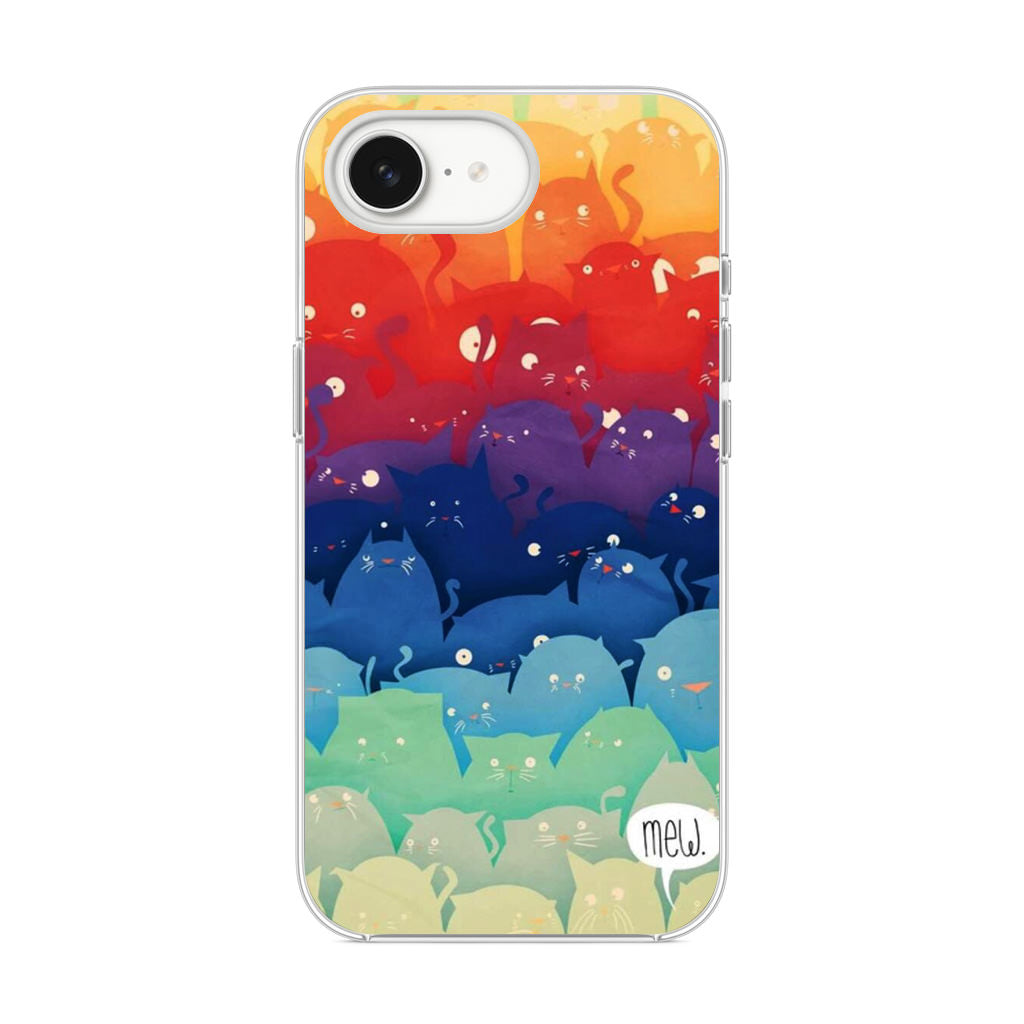 Cats Everywhere iPhone 16e Case