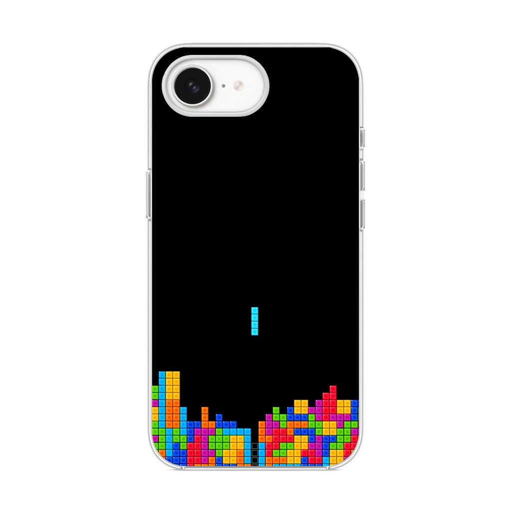 Classic Video Game Tetris iPhone 16e Case