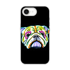 Colorful Bulldog Art iPhone 16e Case
