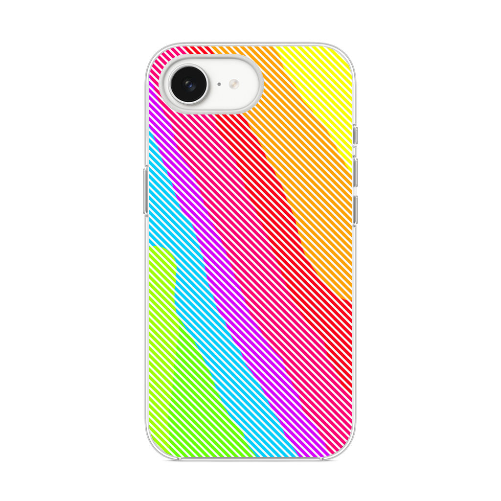 Colorful Stripes iPhone 16e Case