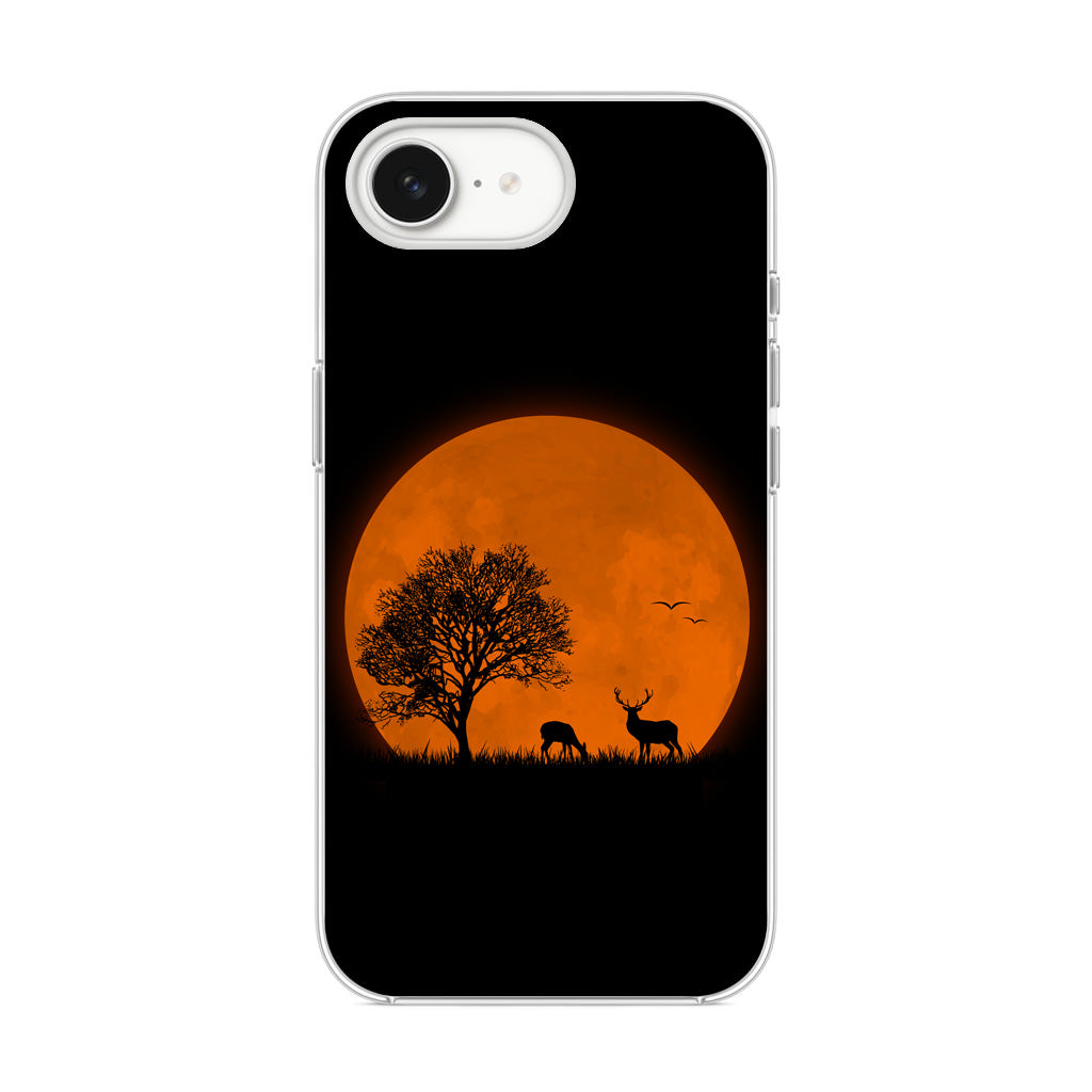 Deer Silhouette iPhone 16e Case