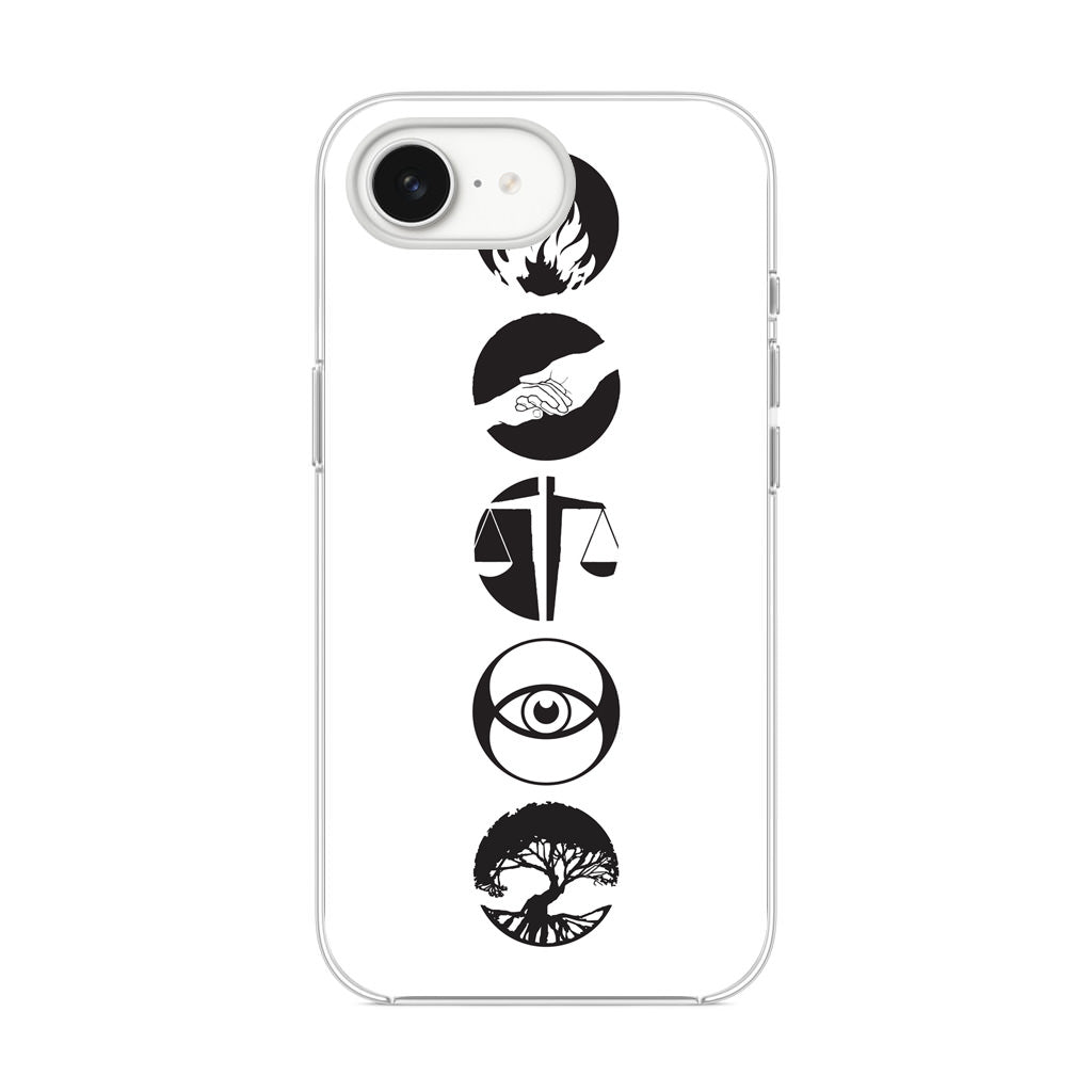 Divergent Factions iPhone 16e Case
