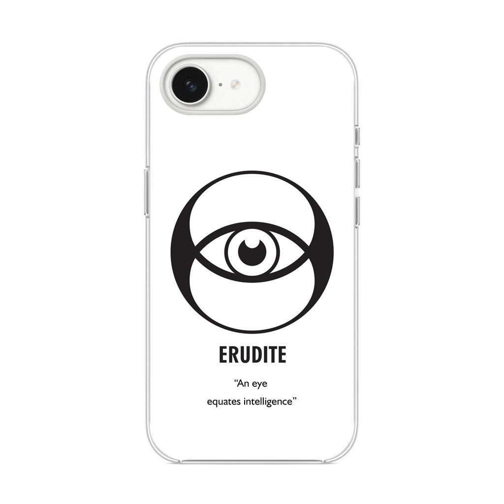 Erudite Divergent Faction iPhone 16e Case