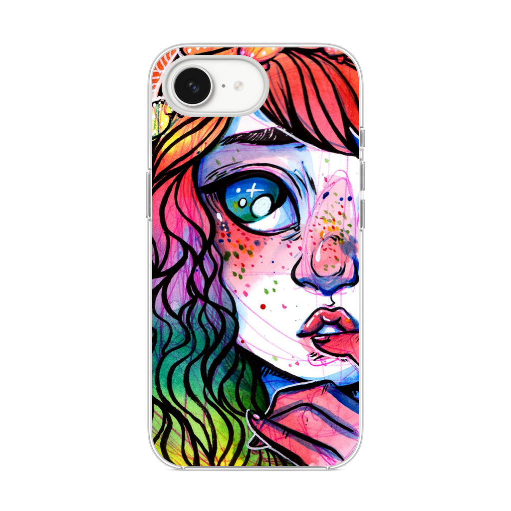 Eyes And Braids iPhone 16e Case