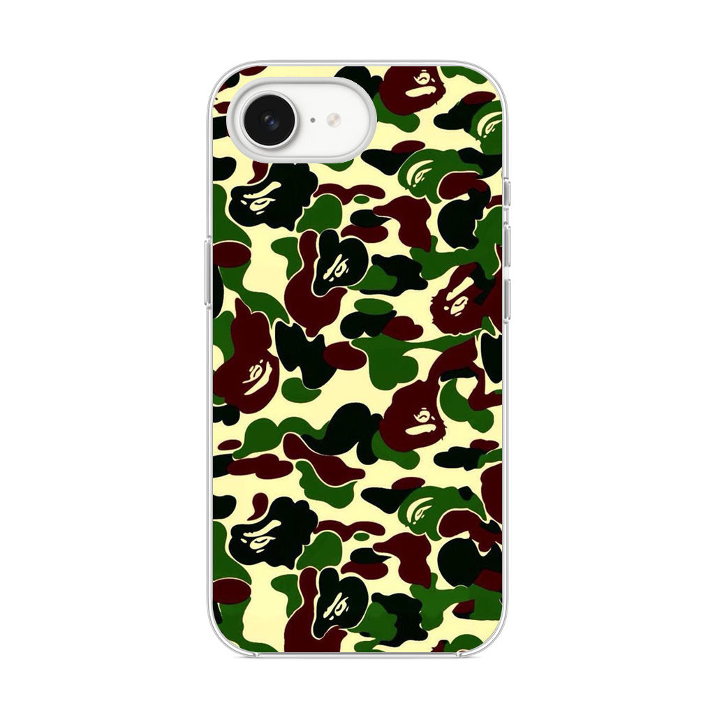 Forest Army Camo iPhone 16e Case