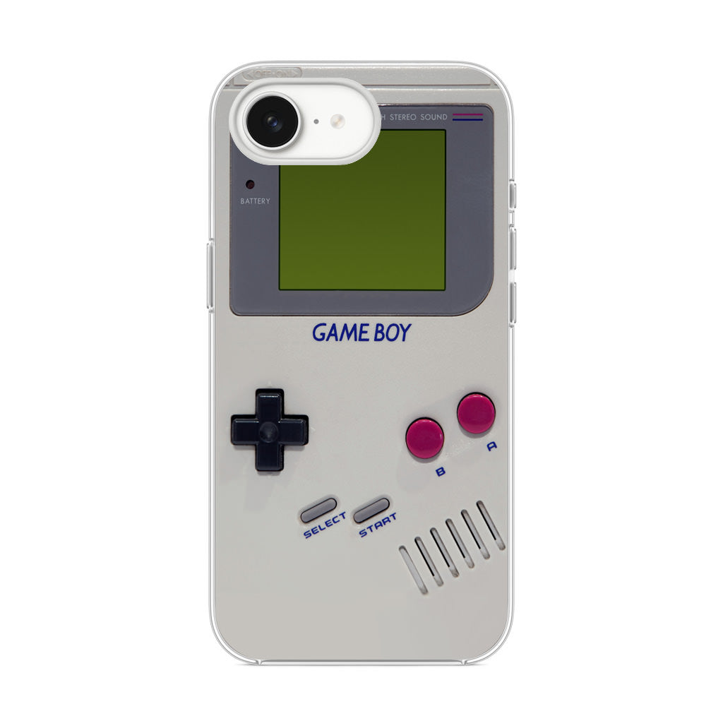 Game Boy Grey Model iPhone 17e Case