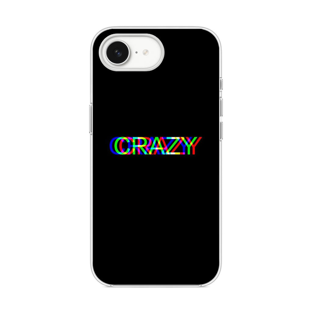 Glitch Crazy iPhone 16e Case