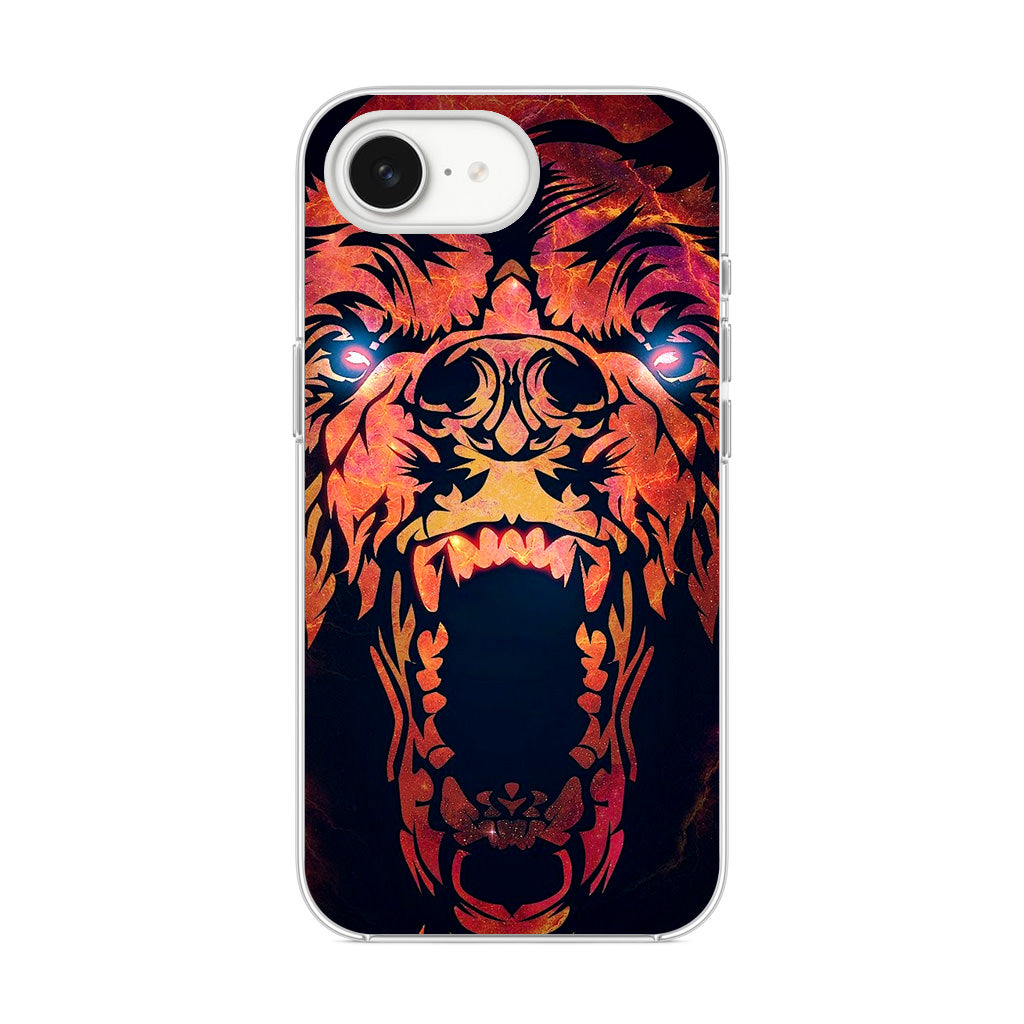 Grizzly Bear Art iPhone 16e Case